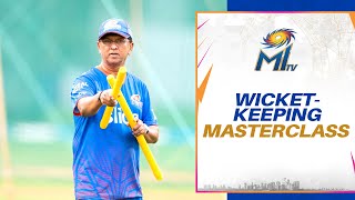 Wicketkeeping masterclass by Kiran More  Mumbai Indians [upl. by Sebastien]