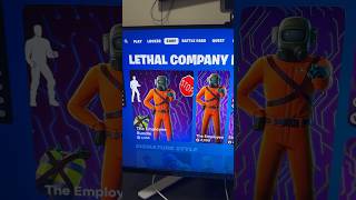 Fortnite Lethal Company Item Shop [upl. by Halivah]