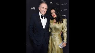 quotSalma Hayek and FrançoisHenri Pinault Celebrating 15 Years of Love in the City of Parisquot [upl. by Anahpos]