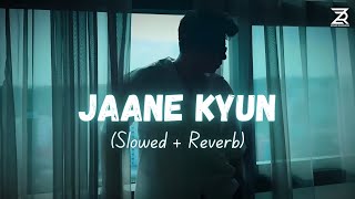 Tanveer Evan  Jaane Kyun Slowed  Reverb  Mennu Bhool Na Jaave  Zesan Rahaman [upl. by Adlesirhc]