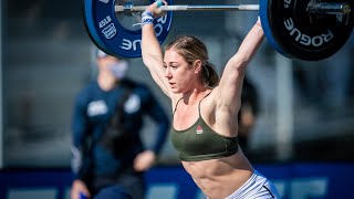 Event 7  Snatch Speed Triple  2020 CrossFit Games [upl. by Lairea]