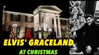 Go Inside Elvis Presley’s Mansion at Christmas and Night [upl. by Tedman896]