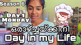 1 week of Daily vlogs 1Monday Day in my lifeHow do I manage household and WorkAsvi Malayalam [upl. by Annirtak]