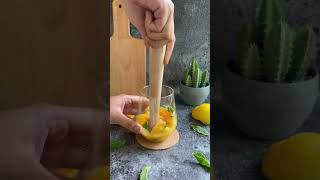 Virgin Orange Mojito 🍊 orange mojito reels tending foodrecipes shortfeed recipe cooking [upl. by Lletnom]