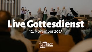 Live Gottesdienst  FECG Cloppenburg  12112023 [upl. by Arzed]