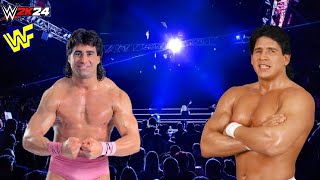 Tito Santana vs Tom Zenk  WWE 2K24 Legends Clash 💥🏆 [upl. by Seena]