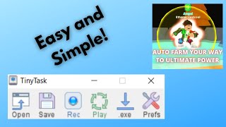 How To Use The TinyTask Program  Advanced Tutorial [upl. by Soloma692]