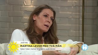 Martina lever med två män  Nyhetsmorgon TV4 [upl. by Ninette]