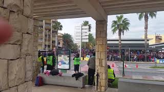 WRC Spain Salou Street Stage Highlights [upl. by Ananna72]