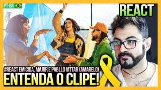 REAGINDO a Emicida  AmarElo Sample Belchior  Sujeito de Sorte part Majur e Pabllo Vittar [upl. by Cecil]