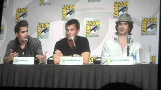 Comic Con 2011 The Vampire Diaries Panel Part 1 [upl. by Pena]