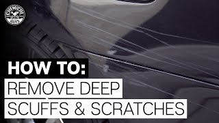 How To Take Off Paint Scuffs amp Scratches  Chemical Guys [upl. by Petta]