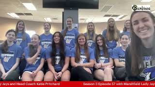 Marshfield Girls Basketball With Head Coach Katie Pritchard [upl. by Englis]