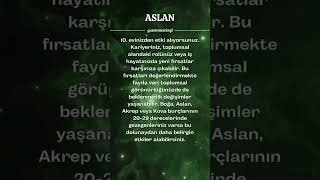 ASLAN BURCU  16 KASIM URANÜSYEN BOĞA DOLUNAYI astroloji burçyorumları [upl. by Alag]