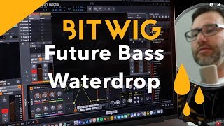 Bitwig  How to make a Water drop for Future Bass [upl. by Alveta]