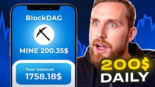 This CRYPTO MINER Makes 200 per DAY  BlockDAG X1 [upl. by Grevera]