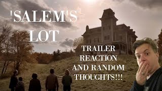 SALEMS LOT TRAILER  REACTION AND FIRST THOUGHTS [upl. by Reni]