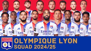 OLYMPIQUE LUONNAIS Full Squad For Season 202425  Lyon  FootWorld [upl. by Viridissa]