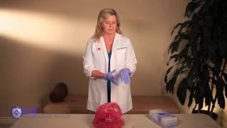 How to Remove Gloves Safely video [upl. by Jacquenetta925]