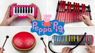 Peppa Pig Theme on cool different instruments [upl. by Acul]