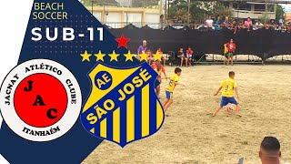 SUB11  JACNAY AC 34 SÃO JOSÉ  COPA VERÃO DE BEACH SOCCER 2022 [upl. by Sawyer]