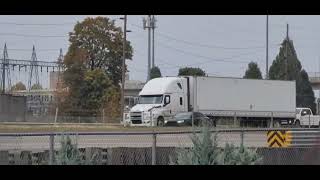 Interstate 5 Truck Spotting in EugeneSpringfield Oregon  Sun 11032024 [upl. by Enenaej520]