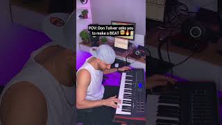 POV Don Toliver asks you to make him a BEAT 🔥 dontolivertypebeat typebeatdontoliver [upl. by Letram26]