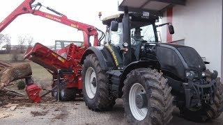 Valtra S353 und Eschlböck Biber 84 HD [upl. by Cornia]