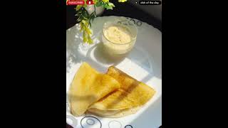 Leftover Rice Dosa Recipe  Quick amp Crispy Dosa Without Fermentation  dishofthedayofficial [upl. by Asillem]