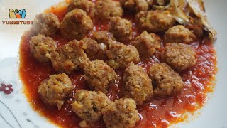 Classic Meatballs with Tomato Sauce A Taste to Remember [upl. by Helali37]