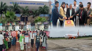 Koktisalo Raja KhorAgulini MBB Airport O Tei Kaisa Kwtal Air IndianExpress Flight Chengsaui rwjakha [upl. by Volney]