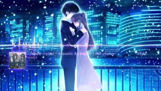 「snow crystal～Acoustic Arrange～」 full chorus TH Sub [upl. by Serafine]