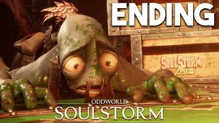 ODDWORLD SOULSTORM BAD ENDING  PS5 Gameplay Walkthrough  THE YARD Level 15 [upl. by Ilagam]