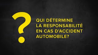 La responsabilité en cas daccident automobile [upl. by Violette305]