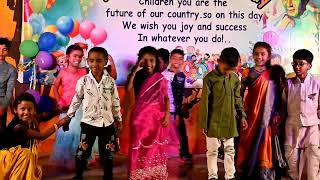 uttimeda kuudu song dance performance by VEDANSHIchutki  childrens day celebration [upl. by Algie]