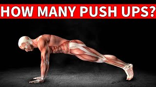 How Many Push Ups You Need To Do To Build Muscles [upl. by Caldera]