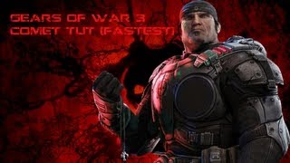 Gears Of War 3 GOW3 Comet Mutator FAST AND EASY METHOD And 5 ONYX MEDALS [upl. by Atnovart]