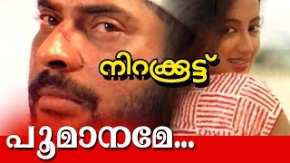 Poomaname  Nirakkoottu  Mammootty  Sumalatha  Video song [upl. by Wanyen]