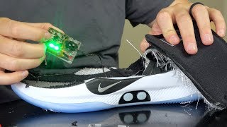 Whats inside Worlds First Self Lacing Basketball Shoes [upl. by Nirrej]