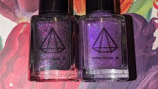 Prism Polish Antivalentines trio swatches [upl. by Mariande]