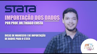 STATA Importação de dados [upl. by Aikimat]