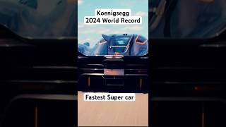 Koenigsegg Fastest Car  World Record koenigsegg koenigseggjesko jeskoabsolut [upl. by Etteniuq]