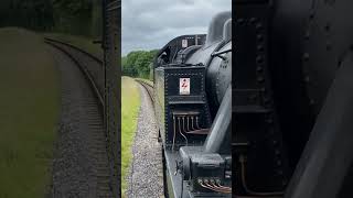 IVATT 2MT 41312 sprinting towards arlesford station the watercress line [upl. by Innoc]