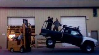 Danger Ranger Forklift Drop Test [upl. by Rodman]