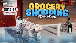 COME GROCERY SHOPPING WITH ME FOR ME TREY SENIA BREISIS AND KATE [upl. by Heyward637]