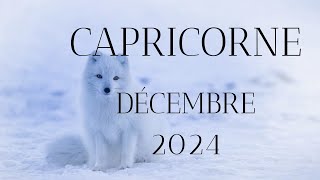 ♑CAPRICORNE DÉCEMBRE 2024 quot Lever de Rideau quot TIRAGE COMPLETSURPRISE🔮💗🎁 [upl. by Dave]