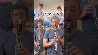 Spooky Loop 👻🔄 clarinettist clarinet clarinetplayer classicalmusicians clarinetquartet [upl. by Cade]