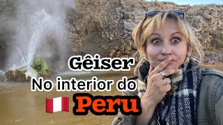 Não sabia que podia acontecer isso conhecendo esse lugar Termal Gêiser no Peru 🇵🇪 [upl. by Hannie]