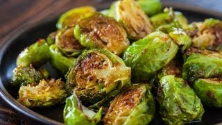 Brussels Sprouts with Sweet Chili Sauce Recipe [upl. by Einneg]