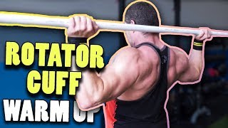 Rotator Cuff Warm Up I do this before EVERY workout [upl. by Cos]